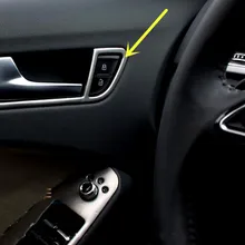 Стайлинга автомобилей! 4 шт. нержавеющая сталь Встроенный в дверь автомобиля ручка чаши Крышка отделка для Audi A4 B8 2008