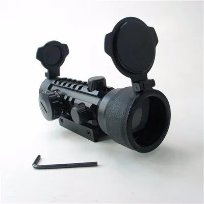 High-Quality-2x42mm-Red-Green-Dot-Rifle-Scope-Sight-With-20mm-Weaver-pica-Tri-Rifle-Troy (3)