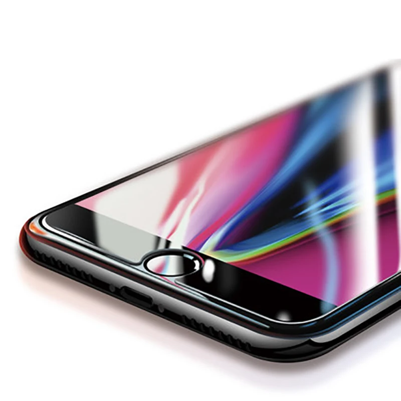 Закаленное стекло для iPhone 5S 6 6S 7 8 Plus X XR XS max защита экрана Защитное защитная