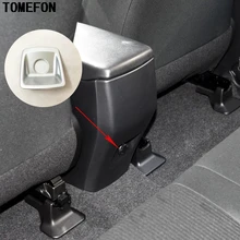 For Toyota RAV4 RAV 4 2016 ABS Car Armrest Box Rear Cigarette Lighter Stickers Sequins Internal Decoration Accessories