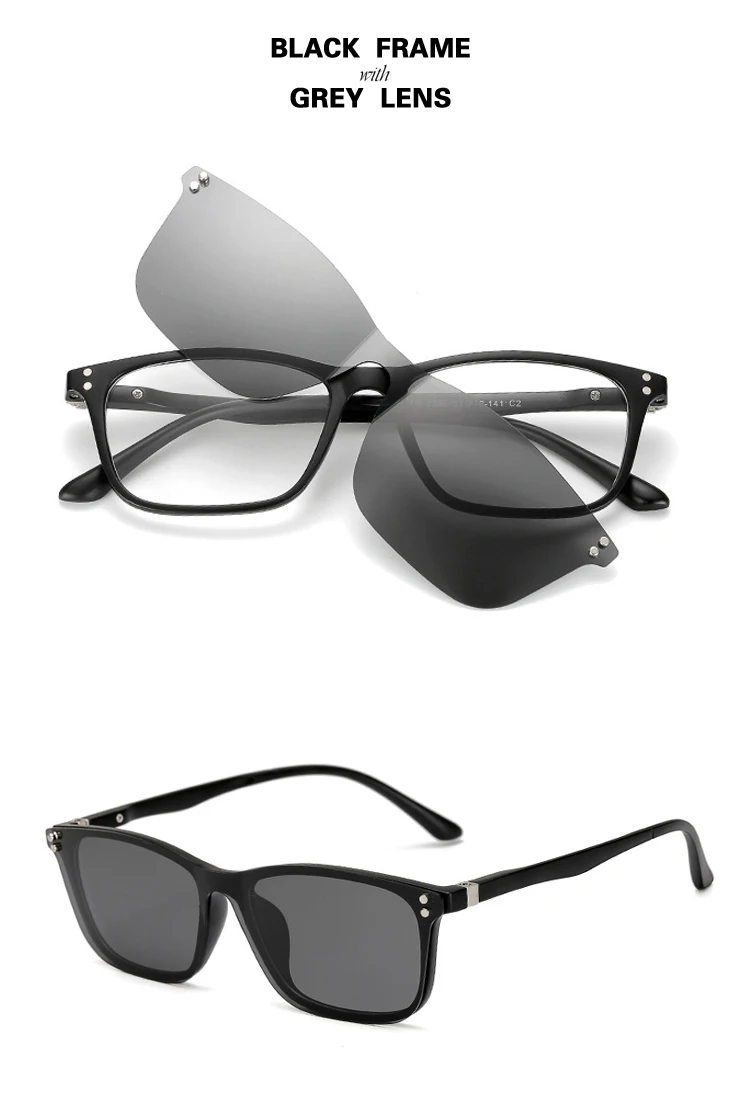 Бренд Chashma TR90 очки с гибкой оправой женские клипсы поляризованные линзы магнит мужские зеркальные солнцезащитные очки оптические оправы