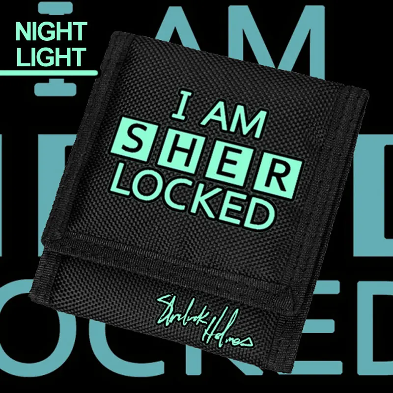 Meancat I M Sherlock Holme Short Wallet Oxford Standard Sherlock Collection Wallets In Black Noctilucence Luminous Wallets Aliexpress Meancat I M Sherlock Holme Short Wallet Oxford Standard Sherlock Collection Wallets In Black Noctilucence Luminous Wallets Aliexpress