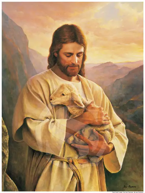Jesus Christ Knocking At The Door Religious And Spiritual Cloth