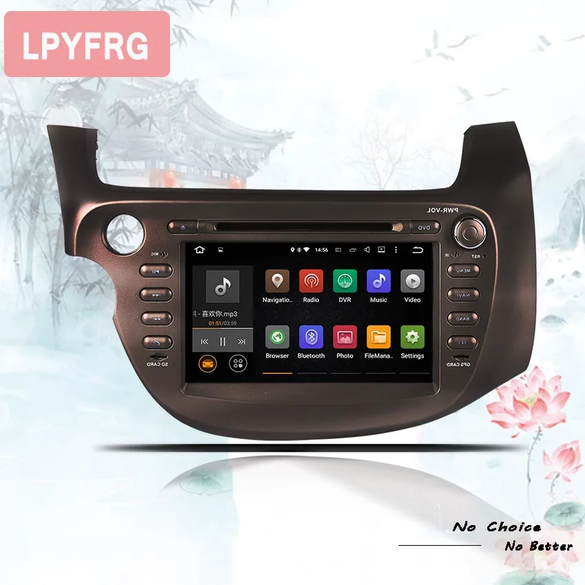 2 Din 7 "4 + 64G Восьмиядерный android 10 0 Подходит для HONDA Fit JAZZ 2006 13 автомобильный радио