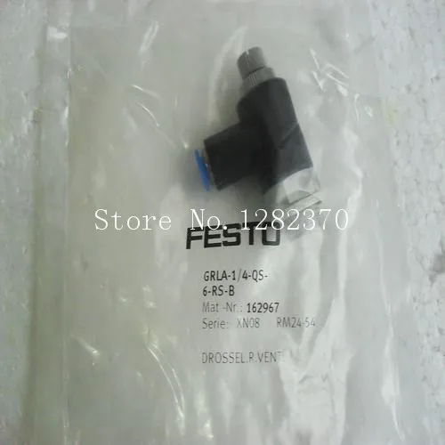 

[SA] Новый оригинальный распродажа по сниженным ценам, FESTO клапан GRLA-1/4-QS-6-RS-B запас 162967 -- 5 шт./лот
