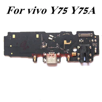 

1Pieces Original USB Charger dock Plug For vivo Y75 Y75A USB charging port Audio Hearphone jack microphone Flex cable