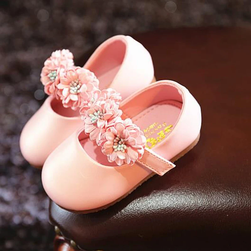 

Tanggetu Autumn Lovely Little Princess Prewalker Helloyaya Cute Sweet Ventilate Shoes Baby Girls White Pink Golden Color