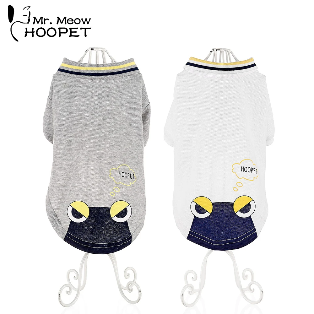 

Hoopet Pet Dog Clothing Cool Fashion Clothes Small Dog Spring Summer Dress Cat Dress Two Colors Costume