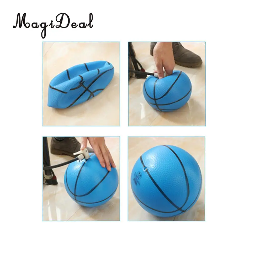 Hot Sale Mini Bouncy Basketball Indoor/Outdoor Sports Ball Kids Children Fun Toy Gift for Summer Beach Park Garden School Supply