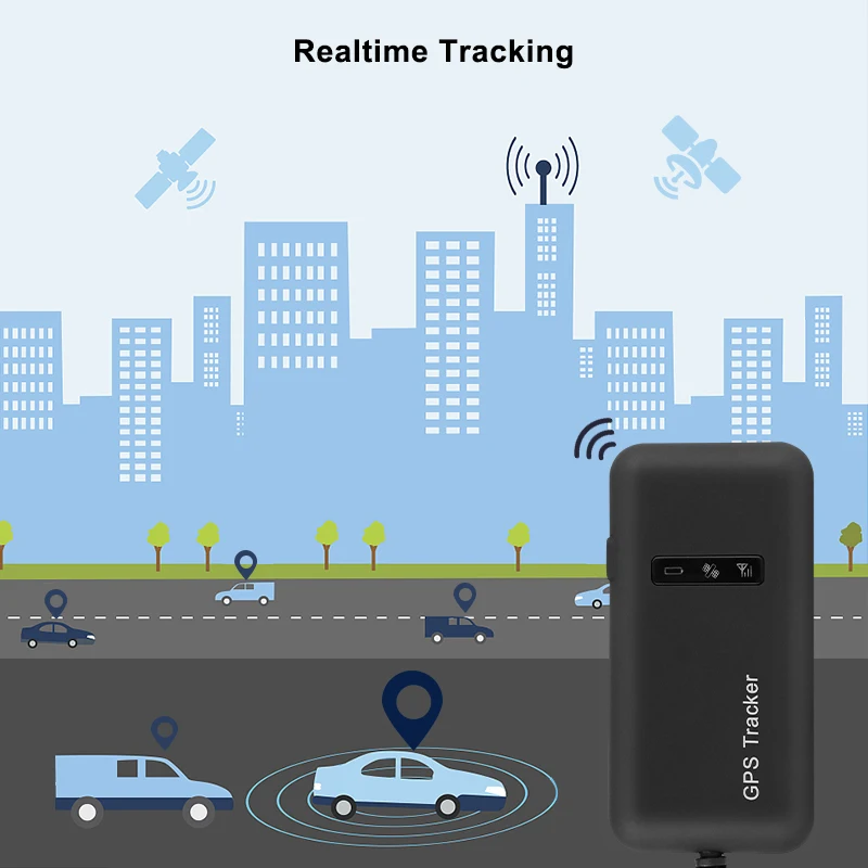 TKSTAR GPS المقتفي GT02 قطع النائية قبالة الوقود تتابع Gps المقتفي سيارة 2G/GSM سيارة تتبع صدمة إنذار