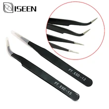 Накладные ресницы для наращивания, накладные норковые полосы, пинцеты для ресниц, 3d ресницы, зажим, щипцы для макияжа, инструмент для красоты