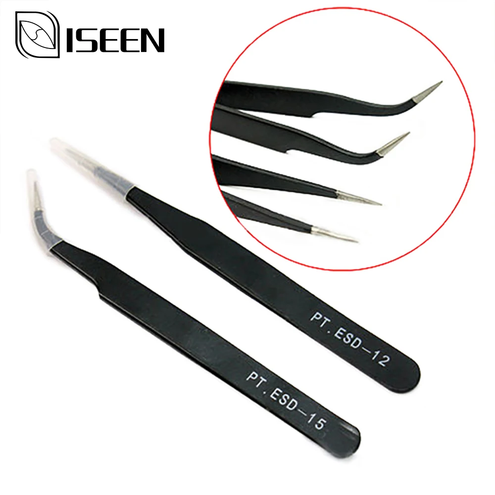 

False Eyelashes Extensions Make Up Mink Strip Eyelashes Tweezers 3d lashes Clip Clamp Makeup Forceps Tool Beauty