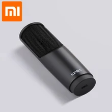 Xiaomi Mijia JUNLIN, проводной цифровой микрофон, с шумоподавлением, портативный, в режиме реального времени, для возврата ушей, HD, с 3,5 мм аудиокабелем
