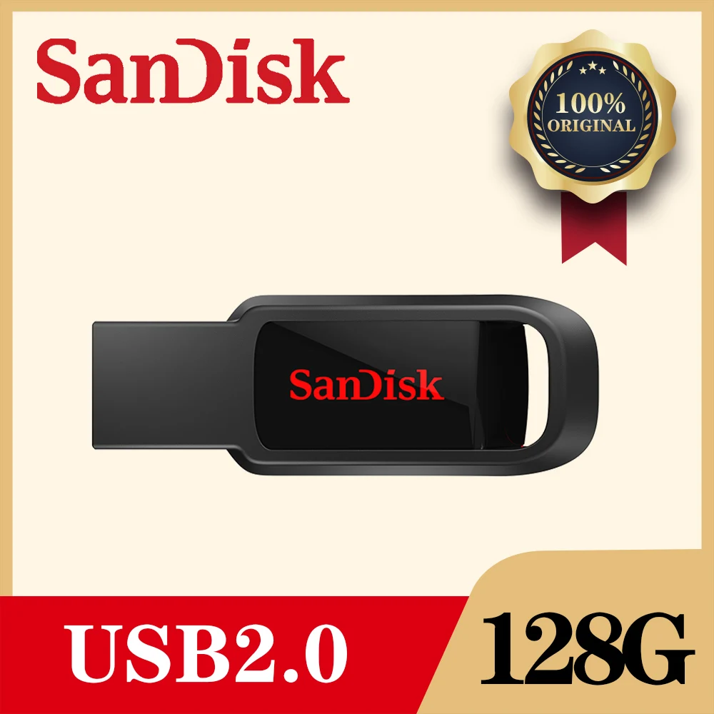 SanDisk CZ61 USB флеш-накопитель 128 ГБ/64 Гб/32 ГБ/16 ГБ флеш-накопитель Флешка флеш-диск USB 2,0 карта памяти usb диск USB флеш-накопитель