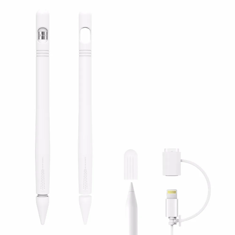 Чехол-держатель для Apple Pencil, [4 шт.] чехол-карандаш/держатель для Apple Pencil cap для iPad Pro Pencil