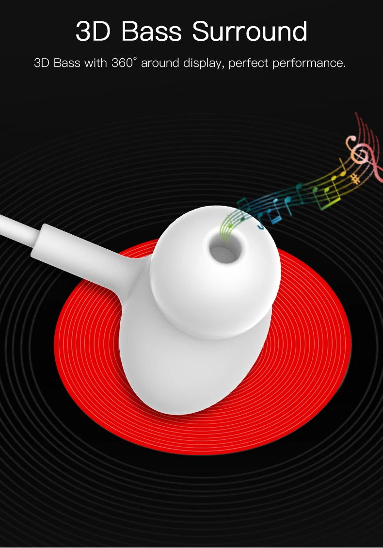 Bass Sound Wired Earphone Headphone With Microphone Headphone (3)