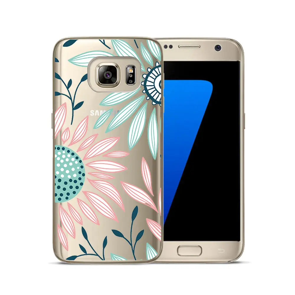 Soft TPU Case FOR Samsung S9 Plus Smart Back Protective Phone Case FOR Samsung S8 Clear painted Case FOR Galax S6 S7 S8 Plus S9 (20)