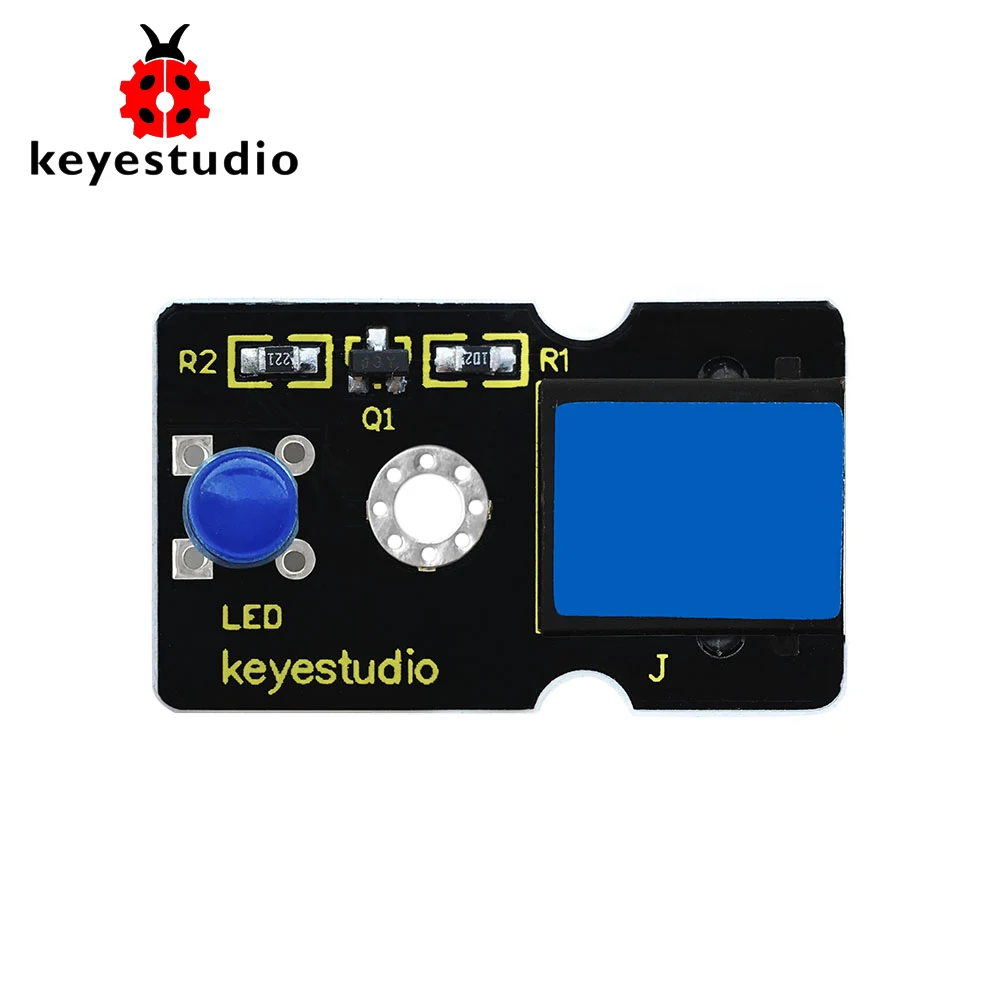 

Keyestudio RJ11 EASY plug LED Module(Blue) for Arduino STEM