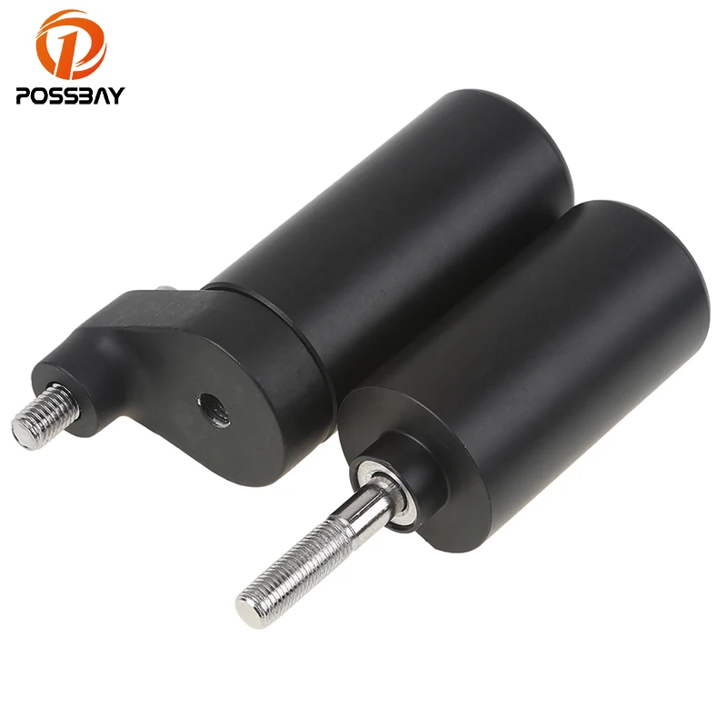 

POSSBAY Carbon Fiber Motorcycle No Cut Frame Slider Crash Falling Protectors for Yamaha YZF R6 2008 - 2015 Motorbike Crash Pad