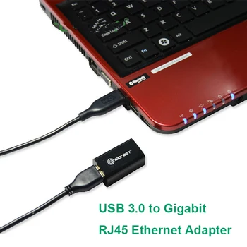

USB 3.0 to Gigabit RJ45 Ethernet adapter/10/100Mbps transmit rate/LAN Network Adapter/RTL8153 Chipset/IO-USB8153D-GLAN