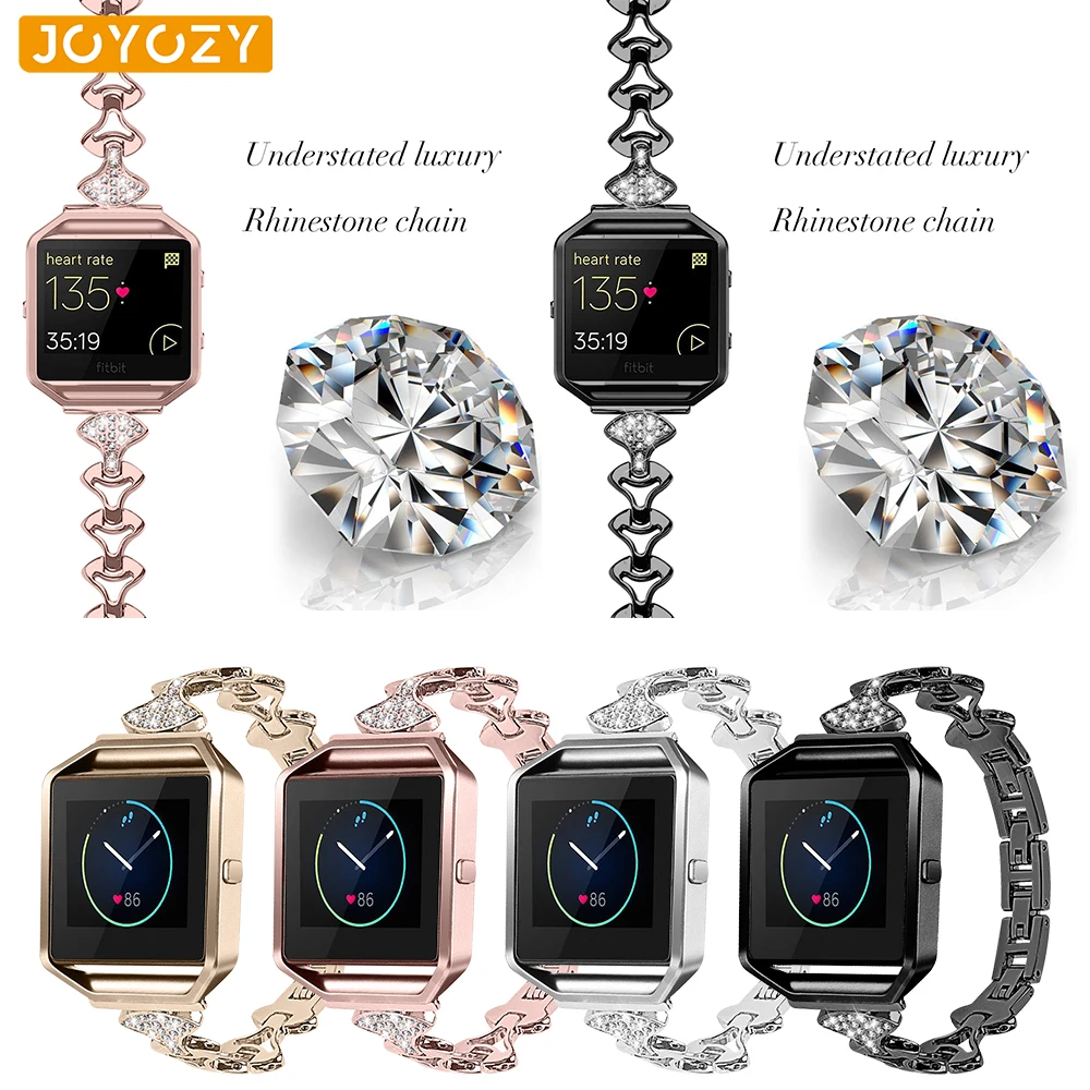 

Joyozy Replacement Stainless Steel Wrist watch Band For Fitbit Blaze Frame classic bracelet for watches Fitbit blaze band
