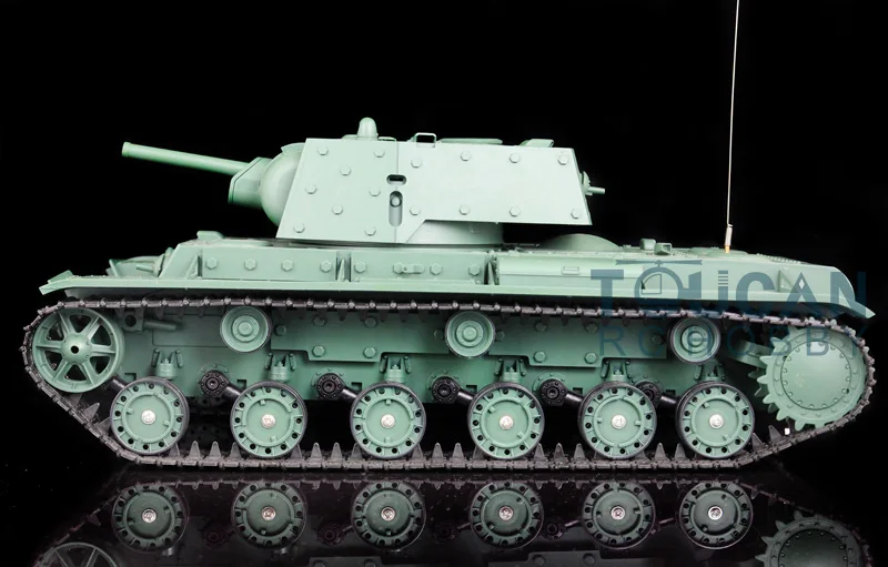HengLong 1/16 Scale Plastic Version Russian KV-1 RTR RC Tank Model 3878
