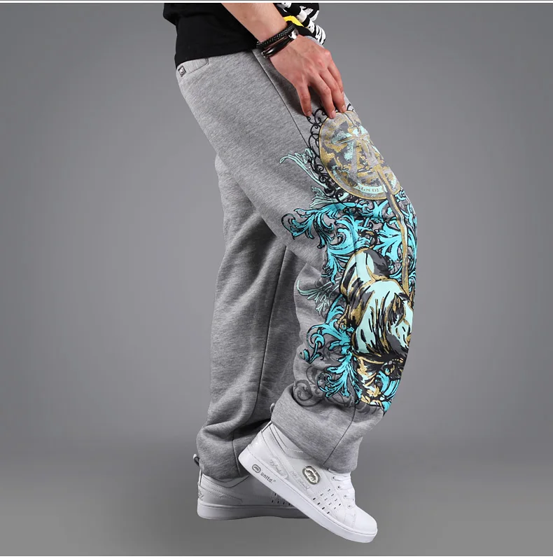 Men's 2016 spring hip hop sagging pants trousers M 3XL cotton street
