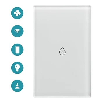 

Wifi Boiler Smart Switch Water Heater Switches Voice Remote Control US Touch Panel Timer Outdoor work with alexa google home