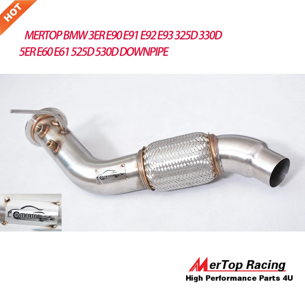 

Mertop Race 3.0'' 3ER E90 E91 E92 E93 325D 330D 5ER E60 E61 525D 530D DOWNPIPE