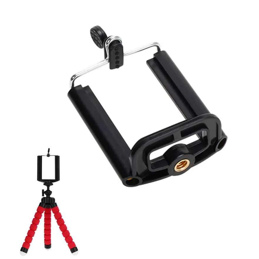 Universal Self timer U Clip Stand for Phone Camera Tripod Stand Clips