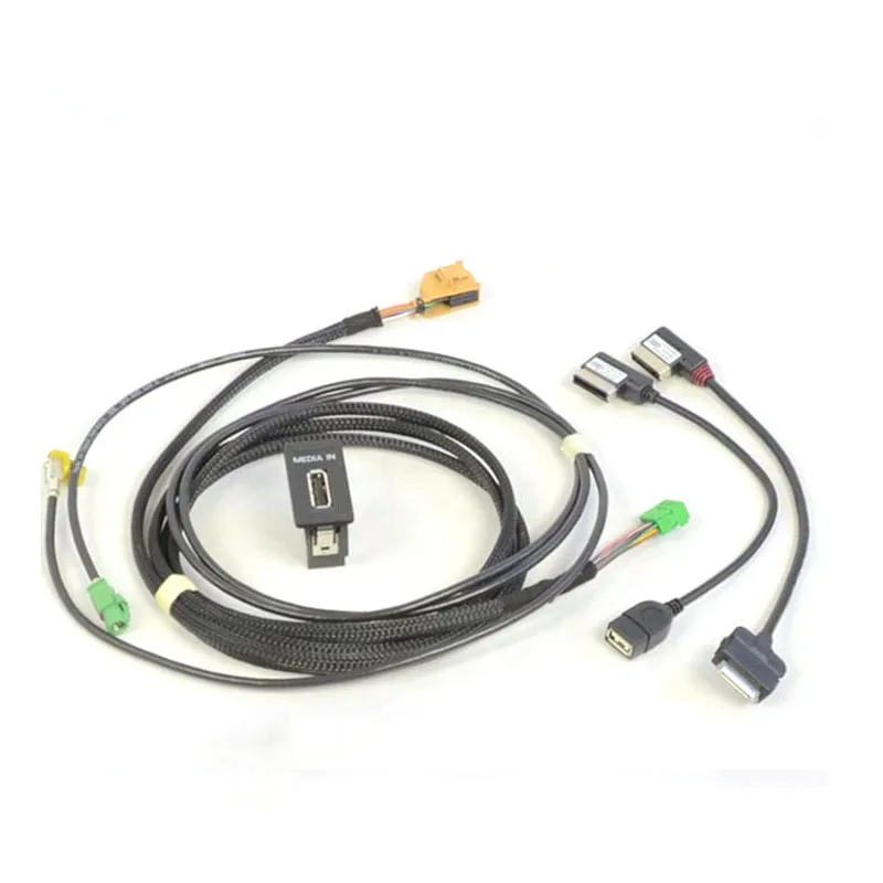 Для Golf 7 mk7 AMI Media in socket MIB GPS USB IPOD набор кабелей 4F0 051 510 S | Автомобили и мотоциклы
