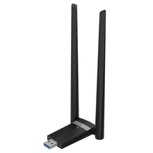 1200 M 802.11AC ноутбук двухдиапазонный 2,4G/5G USB 3,0 беспроводной WiFi адаптер длинный диапазон сети WiFi ключ с 2 X 5dBi антенной