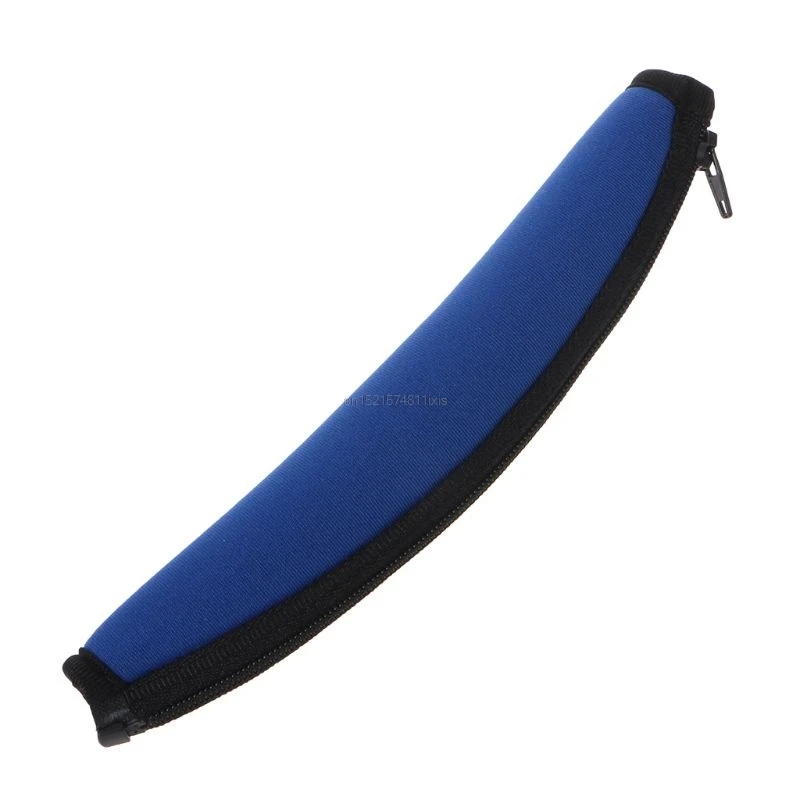 Наушники повязка на голову подушки колодки бампер крышка молния Замена для Bose QC15 QC2 QC35 QC25 гарнитура - Цвет: Синий