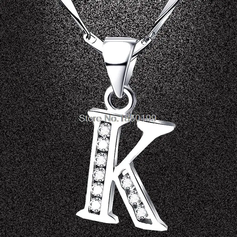 Wholesale Personalized Charm Pendant Necklace For Women 925 Sterling