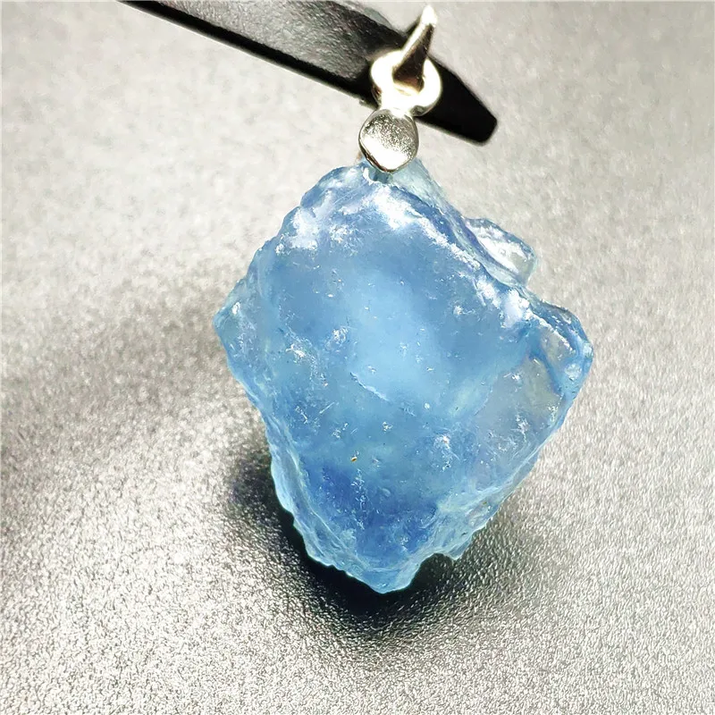 Natural Aquamarine Pendant (2)