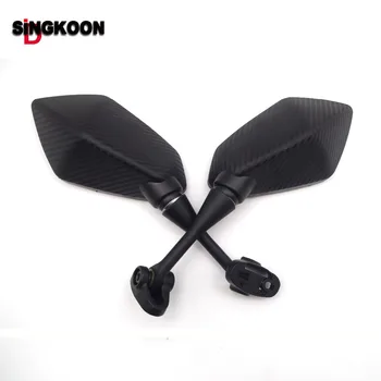

Universal Sport Motorcycle Rearview Mirrors Black Scooter Moto Side Mirrors FOR Honda VFR1200F CBR300R CBR250R CBR1000RR SP