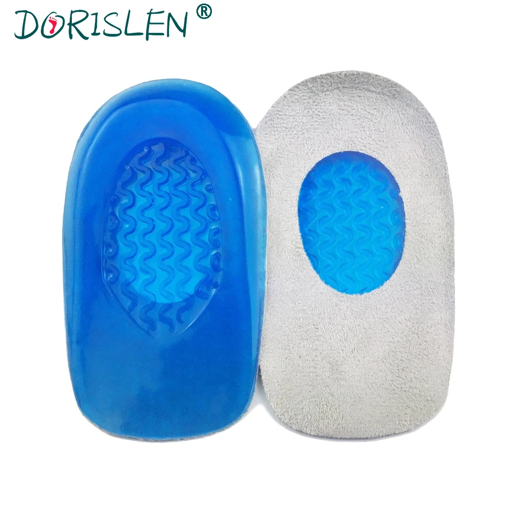 

DORISLEN Foot Heel Support Inserts Gel Pads Spur Protector Cushions 1pair