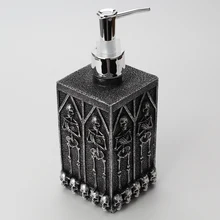 Винтаж склеп череп насос распределителя мыла скелет, для дезинфекции рук, для Dispensador Seifenspender шампуневый диспенсер с бутылочка для жидкого мыла