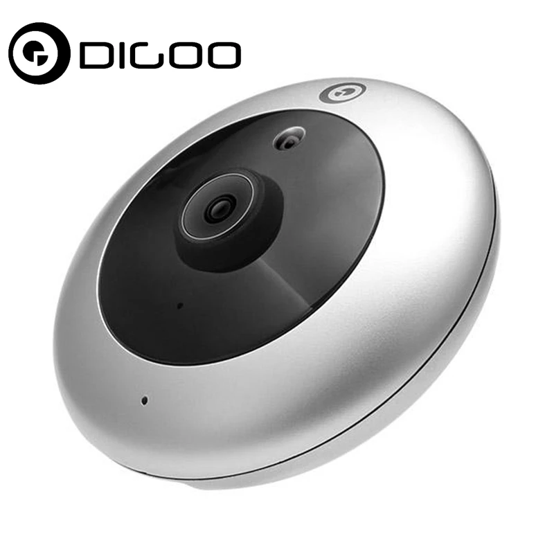 

Digoo DG-UFC H.265 Strengthen Lens 1080P FHD 2.8mm 180 Degree Wireless Night Vision Smart Home WIFI IP Camera Security Monitor