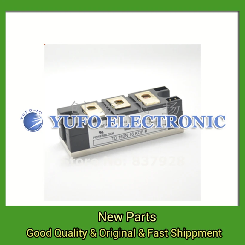 

Free Shipping 1PCS TD162N16KOF Power Modules original new Special supply Welcome to order YF0617 relay