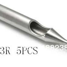 5 шт. Высокое качество 304 нержавеющая сталь советы Serilized Советы татуировки сопла 3R, 5R, 7R советы для машина для иглы для ручек