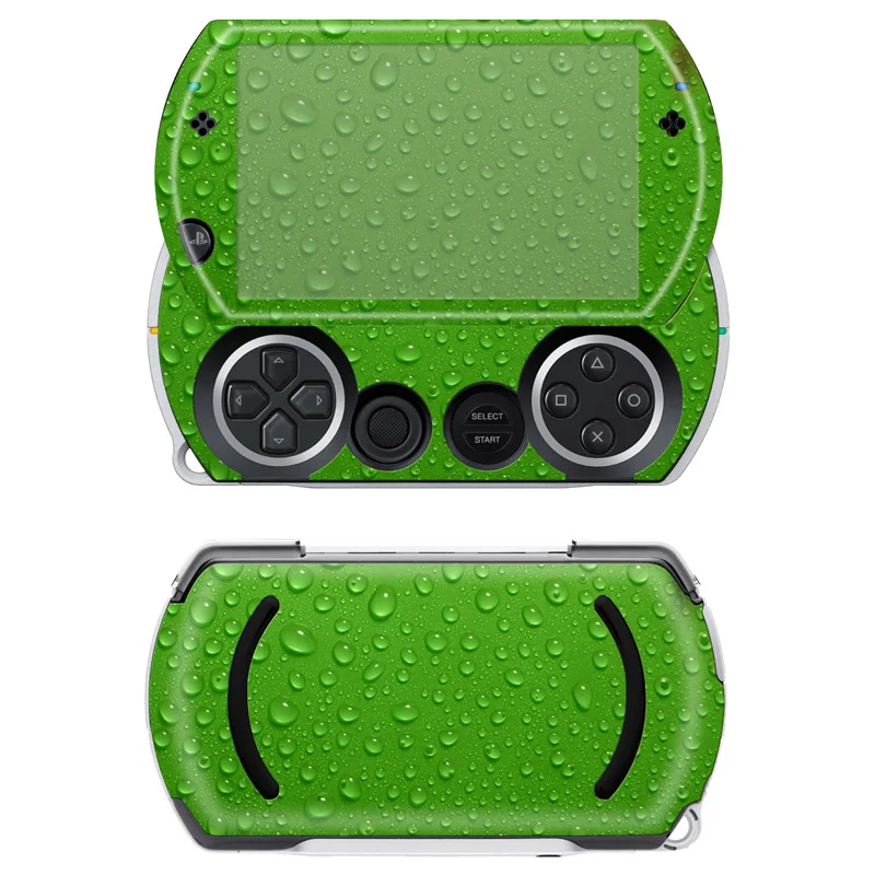 Green design skin sticker for PSPGO Game Accessories vinyl cover for
