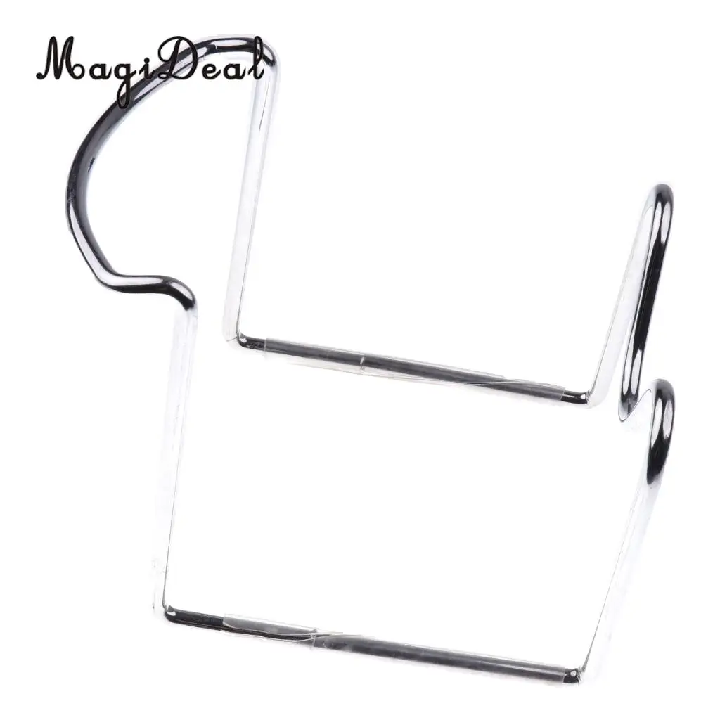 MagiDeal 5L Non Slip Water Bottle Stand Water Jug Rack Dispenser Valve Spigot Bracket Stainless Steel