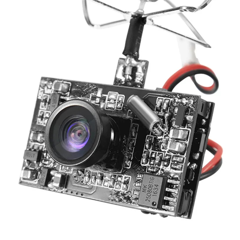 Eachine DVR03 DVR AIO 5,8G 72CH 0/25 МВт/50 мВт/200 мВт переключаемый VTX 520TVL 1/4 Cmos FPV видеокамера Камера для радиоуправляемого летательного аппарата FPV