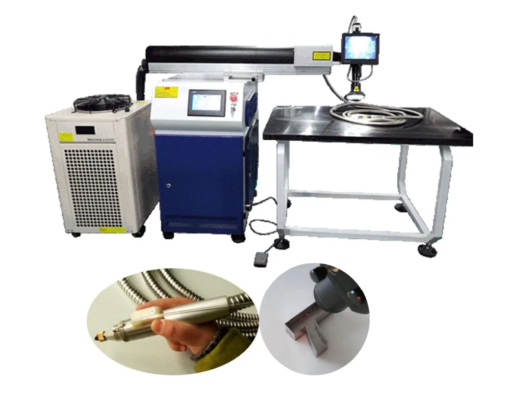 

laser welder sales 300W 400W 500W power double path weld portable welding machine for channel letter