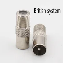 10 шт. RF коаксиальный F женский с внешней резьбой коннектор 9,5 коннектор для ТВ антенны