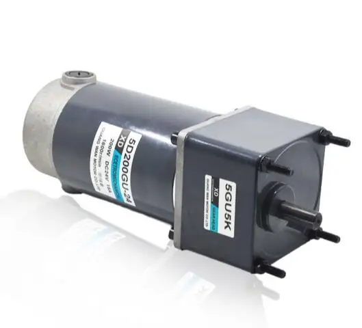 200W DC font b speed b font reducing motor 12V24V 30RPM 40nm gear low font b
