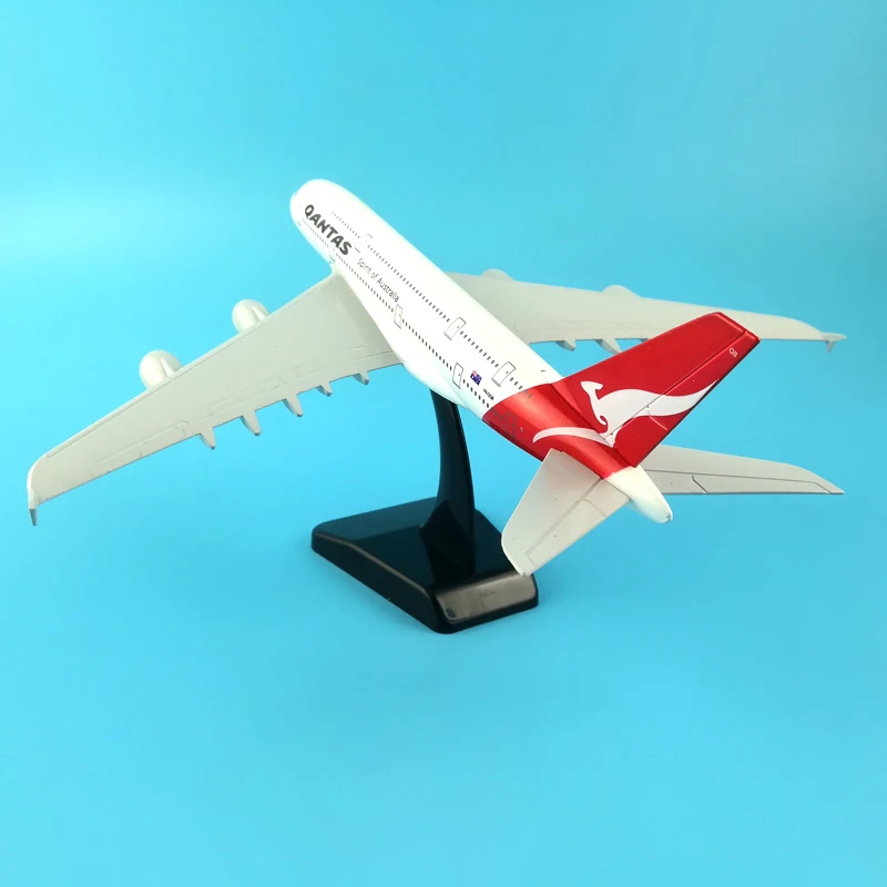 20 см сплав металла модель воздушного самолета Австралийский Qantas Airbus 380 A380 VH OQB