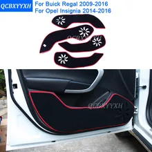 Автомобильный Стайлинг протектор боковой Edg коврик защищенный анти-кик двери коврики Крышка для Buick Regal 2009- Opel Insignia 2009