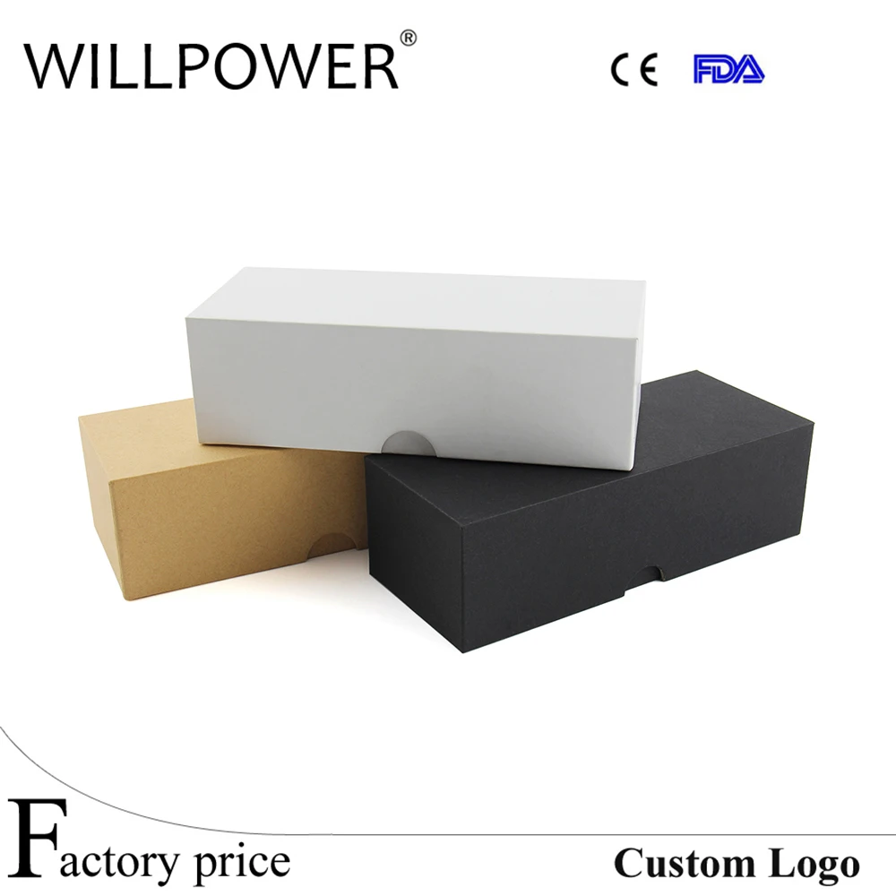 

2017 New Eye Glasses Sunglasses Paper Board Case Hard Case Cover Bag Storage Box Portable Protector Black White High Quality